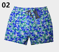 Costum de baie scurt pentru bărbați în două modele cu imprimeu