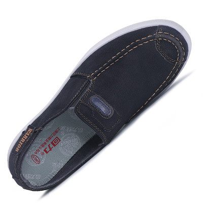 Mocasini de vara pentru barbati din stofa - diferite modele