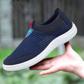 Mocasini barbatesti pentru vara din material respirabil in diferite culori