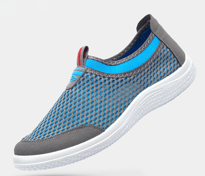 Mocasini barbatesti pentru vara din material respirabil in diferite culori