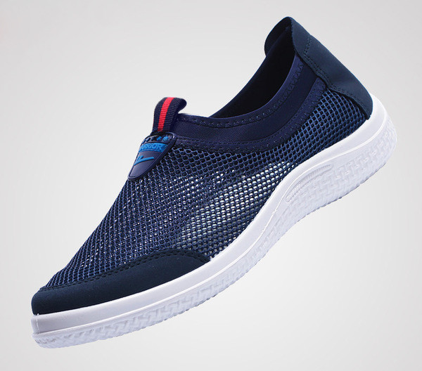 Mocasini barbatesti pentru vara din material respirabil in diferite culori