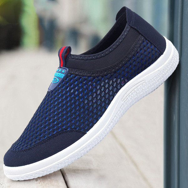 Mocasini barbatesti pentru vara din material respirabil in diferite culori