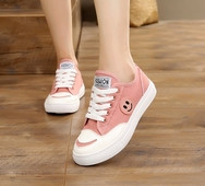 Adidasi casual dama cu aplicatie in trei culori