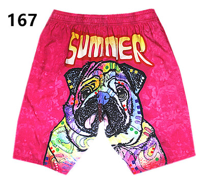 Costum de baie pentru bărbați în două culori cu animal print