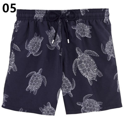 Costum de baie pentru bărbați cu talie elastică