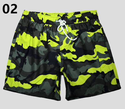 Costum de baie pentru bărbați cu model de camuflaj