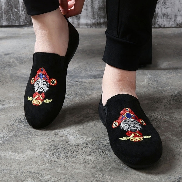 Mocasini moderni de piele intoarsa pentru barbati - mai multe modele