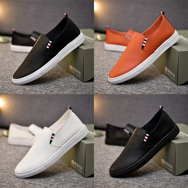 Mocasini casual barbati din piele in 4 culori