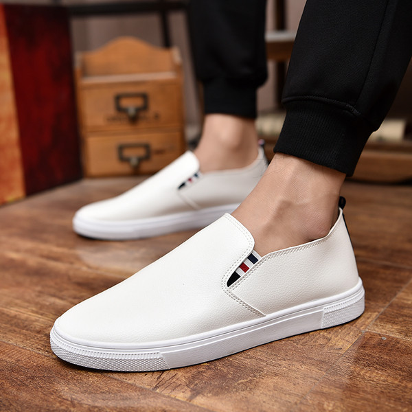 Mocasini casual barbati din piele in 4 culori