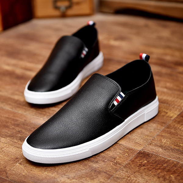 Mocasini casual barbati din piele in 4 culori