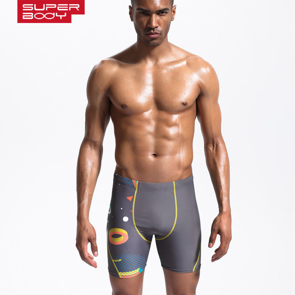 Costume de baie pentru bărbați cu decor floral