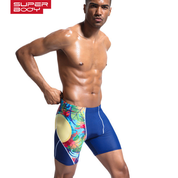 Costume de baie pentru bărbați cu decor floral