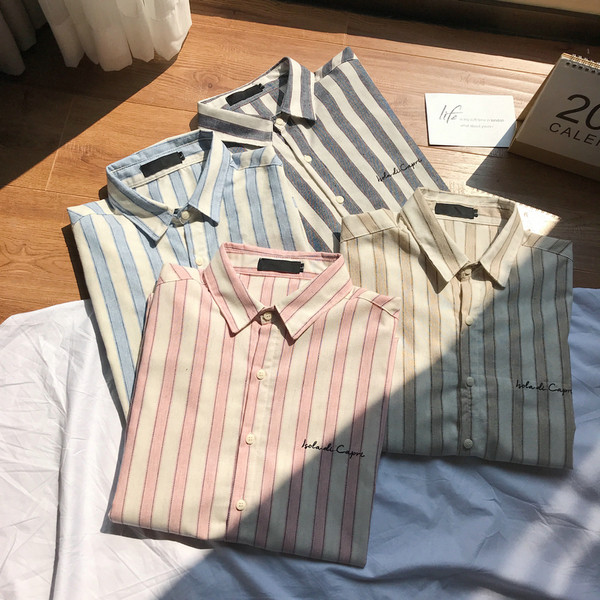 Ежедневна мъжка риза с дълъг ръкав в няколко цвята 