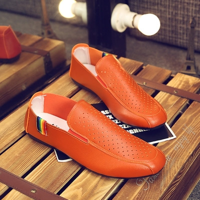 Mocasini barbatesti din material respirabil in mai multe culori