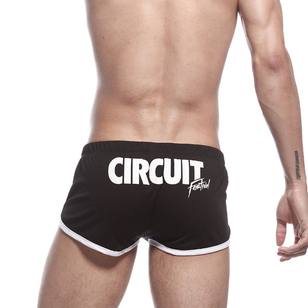 Boxeri de costume de baie pentru bărbați în mai multe culori cu inscripție