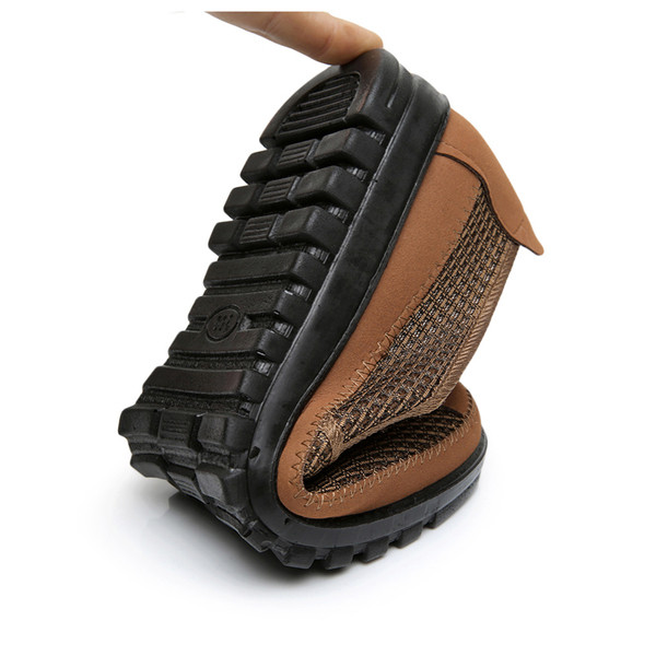 Mocasini pentru bărbați din țesătură respirabilă în mai multe culori potrivite pentru utilizarea de zi cu zi