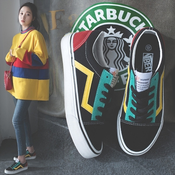 Adidasi moderni de dama in doua culori