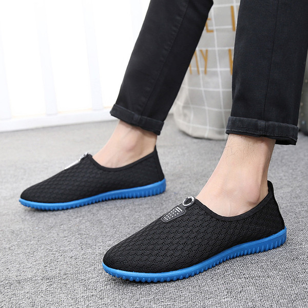 Mocasini pentru bărbați din țesătură potriviti pentru utilizarea de zi cu zi