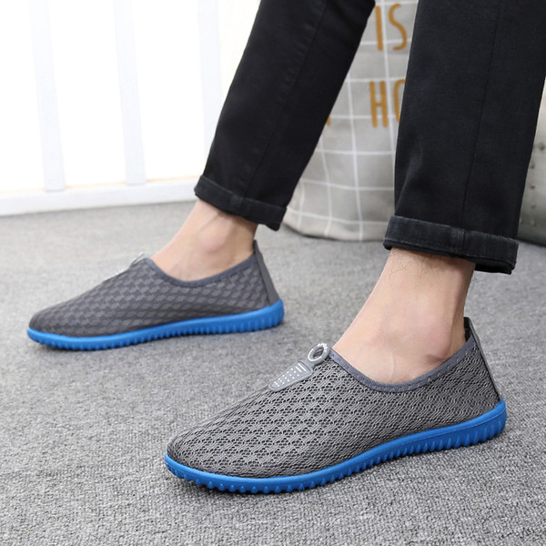 Mocasini pentru bărbați din țesătură potriviti pentru utilizarea de zi cu zi