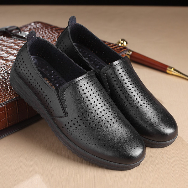 Mocasini moderni pentru barbati din material respirabil in 2 culori