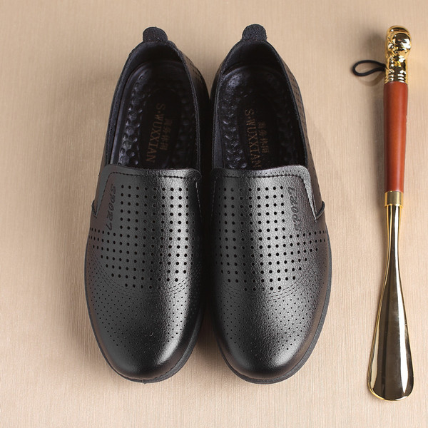 Mocasini moderni pentru barbati din material respirabil in 2 culori