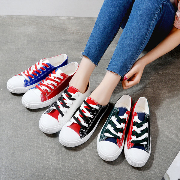 Pantofi sport dama cu sireturi in mai multe culori