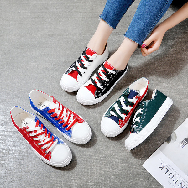 Pantofi sport dama cu sireturi in mai multe culori