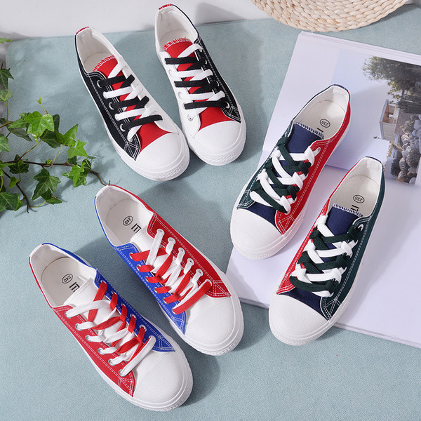 Pantofi sport dama cu sireturi in mai multe culori