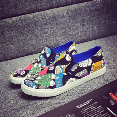 Mocasini sport colorati pentru barbati potriviti pentru utilizarea de zi cu zi