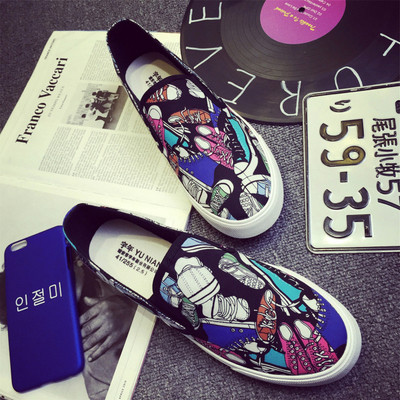 Mocasini sport colorati pentru barbati potriviti pentru utilizarea de zi cu zi