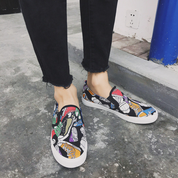 Mocasini sport colorati pentru barbati potriviti pentru utilizarea de zi cu zi