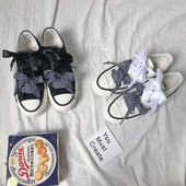 Tenisi casual dama in alb si negru