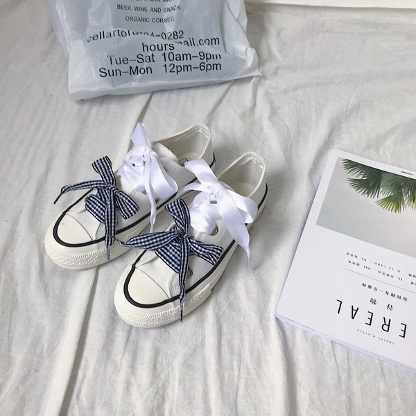 Tenisi casual dama in alb si negru