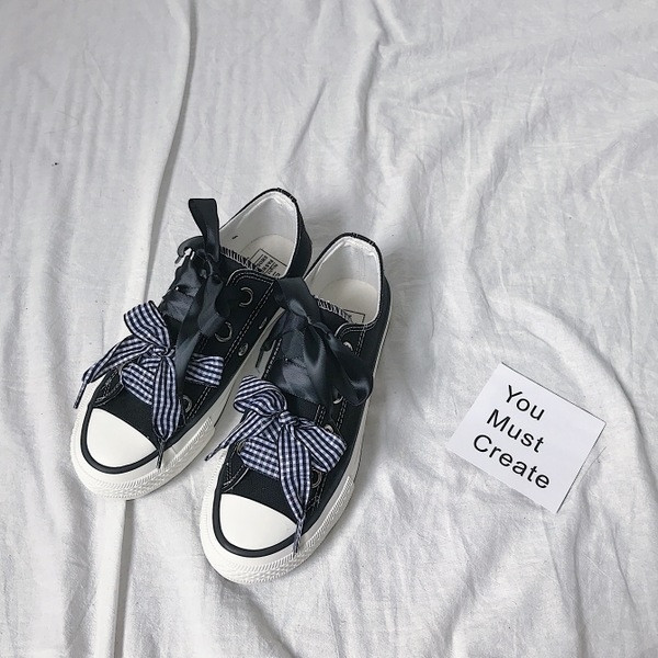 Tenisi casual dama in alb si negru