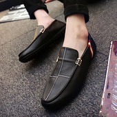 Мъжки мокасини в различни модели с метален елемент