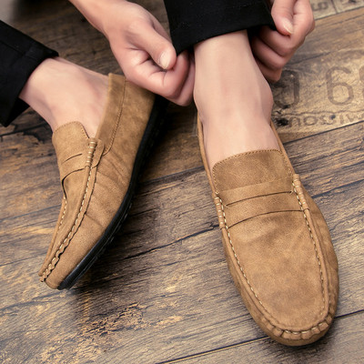 Мъжки мокасини в различни модели с метален елемент