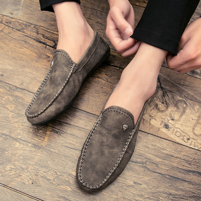 Мъжки мокасини в различни модели с метален елемент