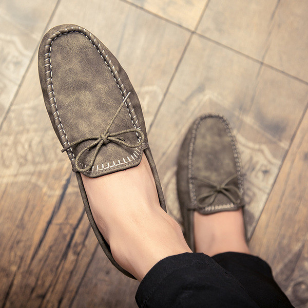 Мъжки мокасини в различни модели с метален елемент