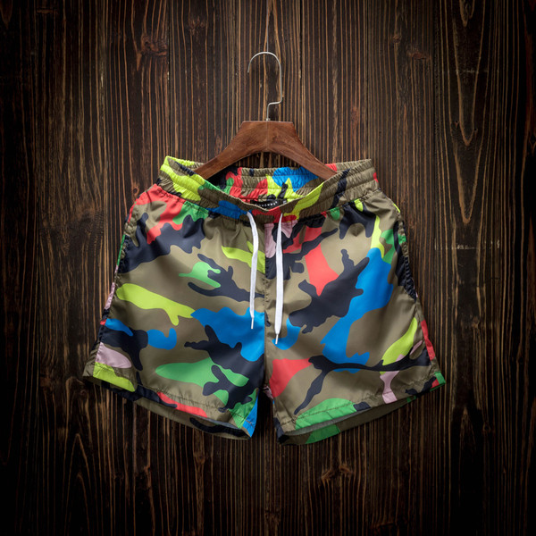 Costum de baie pentru bărbați, color camuflaj