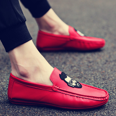 Mocasini barbatesti in mai multe culori cu aplicatii