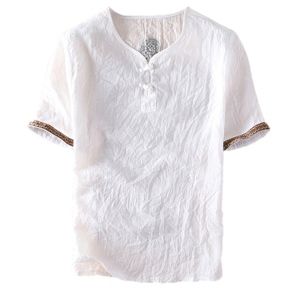 Cămașă modernă pentru bărbați, cu mâneci scurte, în diferite culori