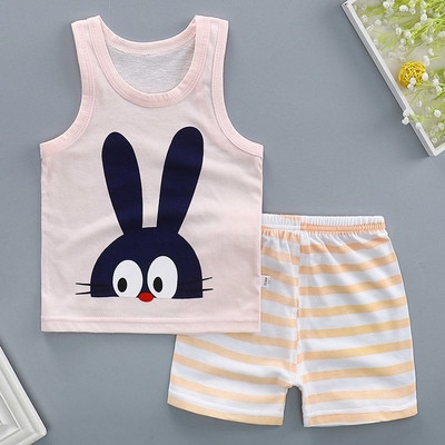 Set tricouri și pantaloni scurți pentru copii în mai multe culori potrivite pentru fete și băieți