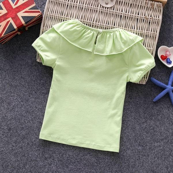 Tricou uni pentru copii in mai multe culori cu inchidere la spate