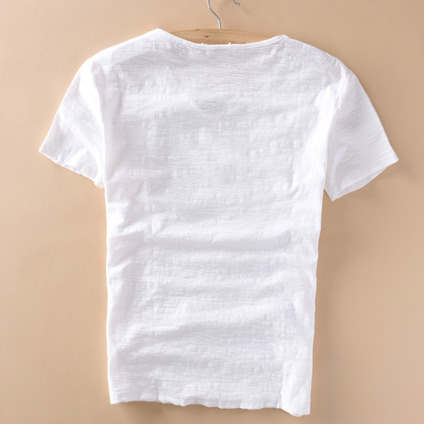 Kényelmes férfi póló rövid ujjal, különböző színekben