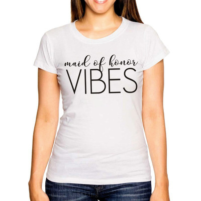 Γυναικεία μπλούζα με επιγραφή και O-neckline