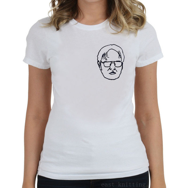 Tricou de dama cu imprimeu potrivit pentru utilizarea de zi cu zi