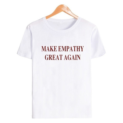 Σύγχρονη γυναικεία T-shirt με επιγραφή και O-neckline