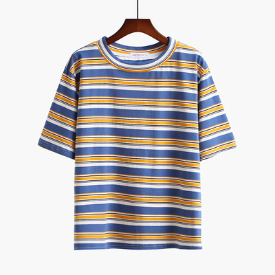 Γυναικεία T-shirt με O-neckline κατάλληλο για  τη καθημερινή ζωή σε διαφορετικά χρώματα
