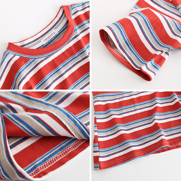 Γυναικεία T-shirt με O-neckline κατάλληλο για  τη καθημερινή ζωή σε διαφορετικά χρώματα