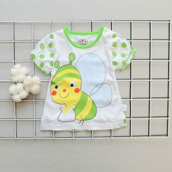 Tricou casual pentru copii pentru fete cu imprimeu